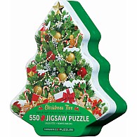 550 pc Christmas Tree Tin puzzle