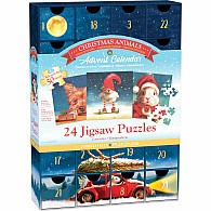 Christmas Animals advent calendar - jigsaw puzzles