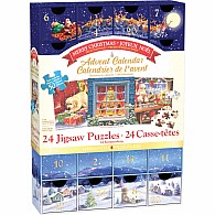 Merry Christmas advent calendar - jigsaw puzzles