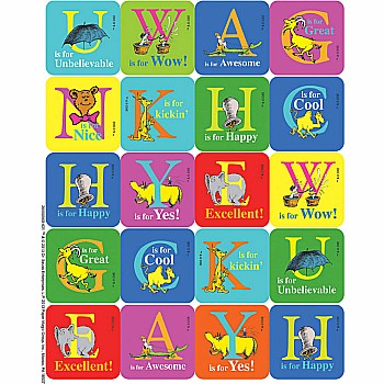 Dr. Seuss ABC Stickers - Theme