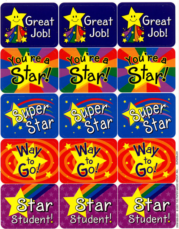 Eureka Super Job Stickers, Success (658019)