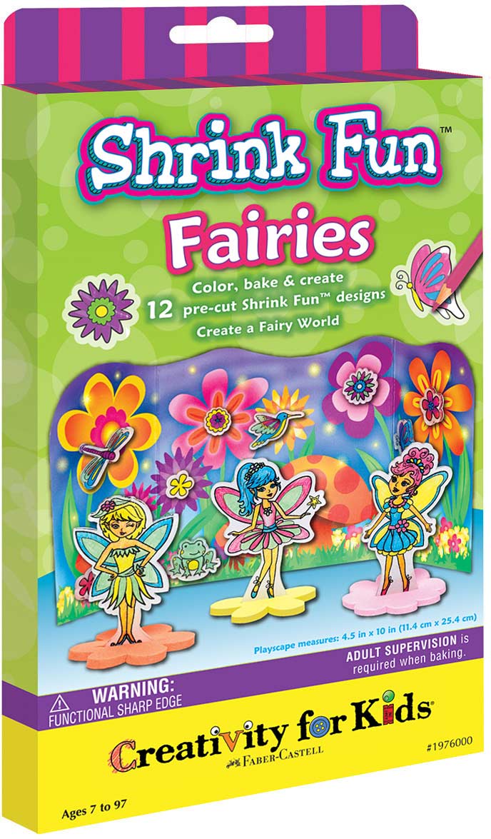 Faber-Castell 1976000 Shrink Fun™ Fairies 