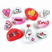 Hide & Seek Rock Painting Kit (weight varies due to natural rocks)