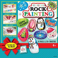 Holiday Hide And Seek Rock Painting Kit