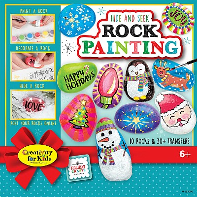 Holiday Hide & Seek Rock Painting Kit