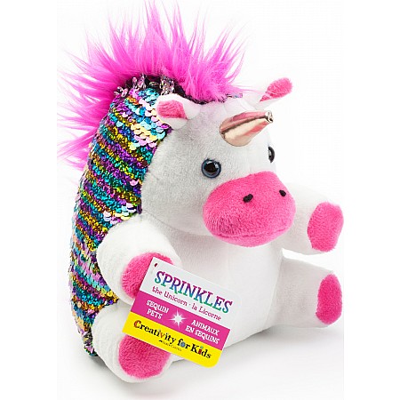 Mini Sequin Pets - Sprinkles The Unicorn