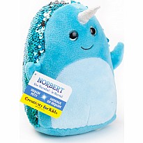 Mini Sequin Pets - Norbert The Narwhal