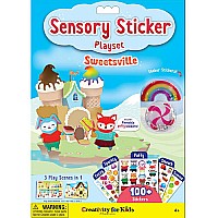 Sensory Sticker Playset  -  Sweetsville