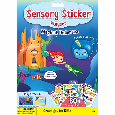 Sensory Sticker Playset  -  Magical Undersea