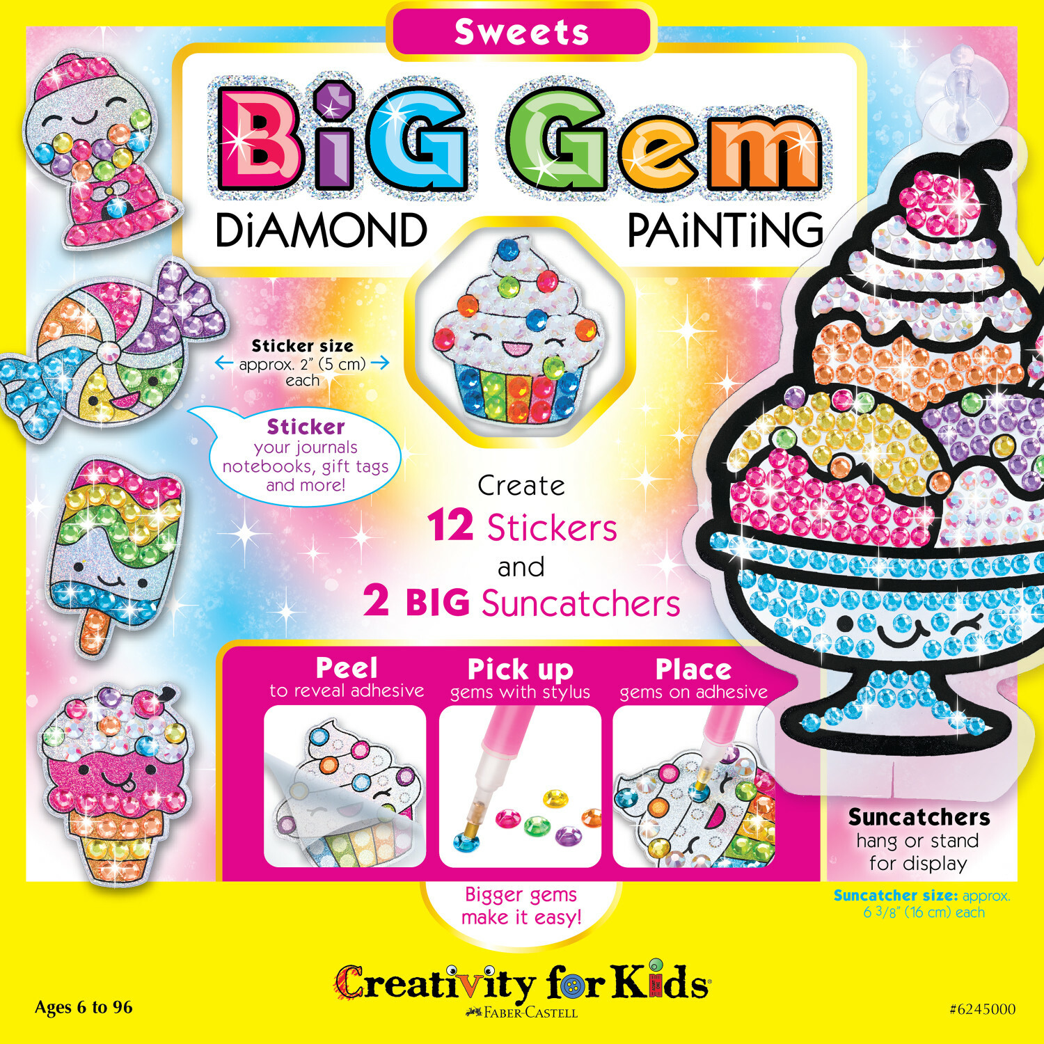 Big Gem Diamond Painting - Magical from Faber-Castell - School Crossing