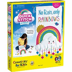 Quick Stitch Banner, Rainbow