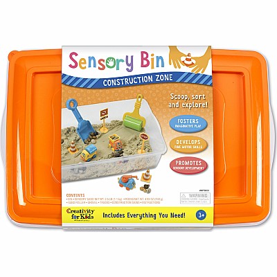 Sensory Bin Construction Zone