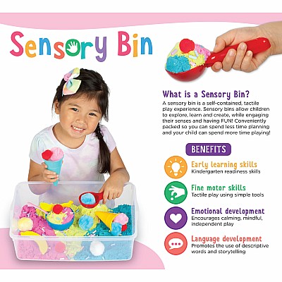 Sensory Bin Ice Cream Shop