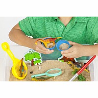 Sensory Bin Dinosaur Dig