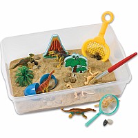 Sensory Bin Dinosaur Dig