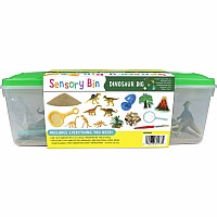 Sensory Bin Dinosaur Dig