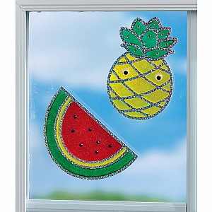 Window Art Fun Fruit