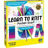 Learn To Knit Pocket Scarf