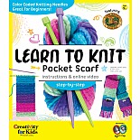 Learn To Knit Pocket Scarf