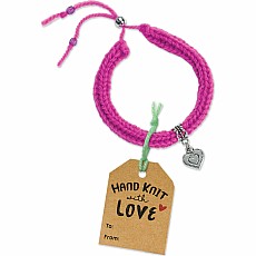 Quick Knit Charm Bracelets