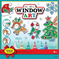 Holiday Easy Sparkle Window Art