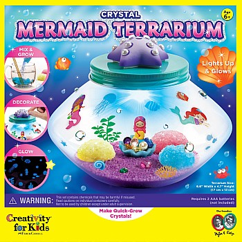 Crystal Mermaid Terrarium
