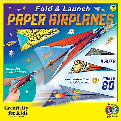 Fold & Launch Paper Airplanes