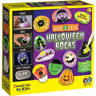 Halloween Hide & Seek Rock Painting