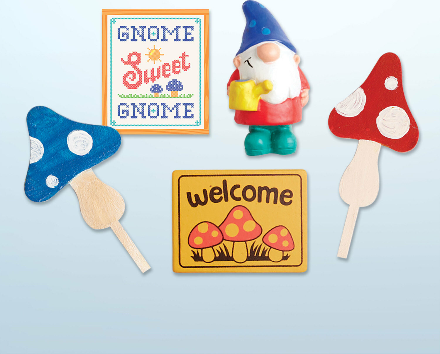 Creativity for Kids Gnome Garden Door: Arts and Crafts for Kids Ages 6-8+, Unisex Toys for Girls and Boys