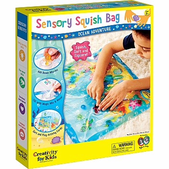 Sensory Squish Bag, Ocean Adventure