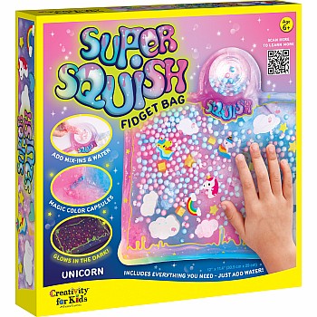 Super Squish Fidget Bag Unicorn