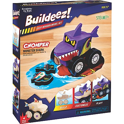 Buildeez Monster Shark Chomper