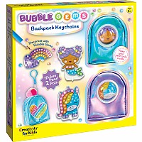 Bubble Gems Backpack Keychains