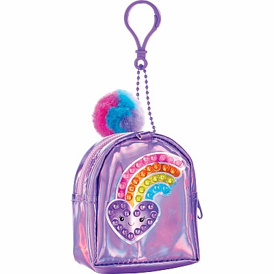 Bubble Gems Backpack Keychains