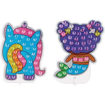 Bubble Gems Backpack Keychain Kit