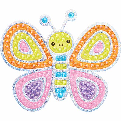 Bubble Gems Super Sticker Butterfly