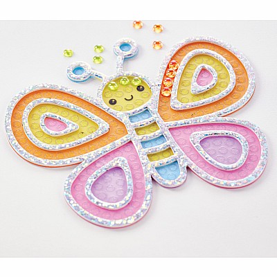 Bubble Gems Super Sticker Butterfly