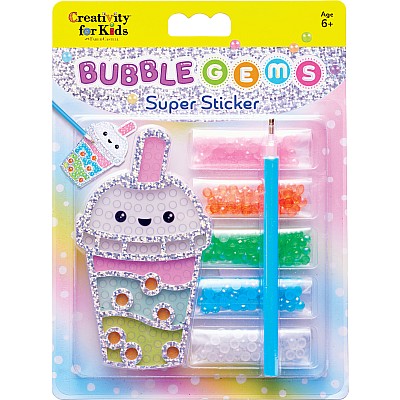 Bubble Gems Super Sticker Bubble Tea