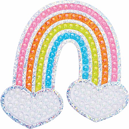 Bubble Gems Super Sticker Rainbow