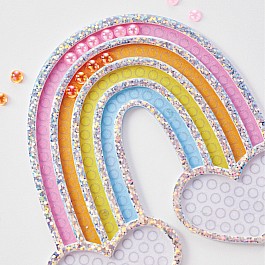 Bubble Gems Super Sticker Rainbow