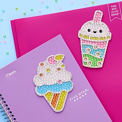 Bubble Gems Super Sticker, Ice Cream