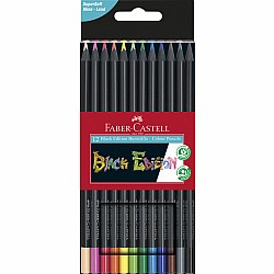 Color Pencils, 12 ct Black Edition