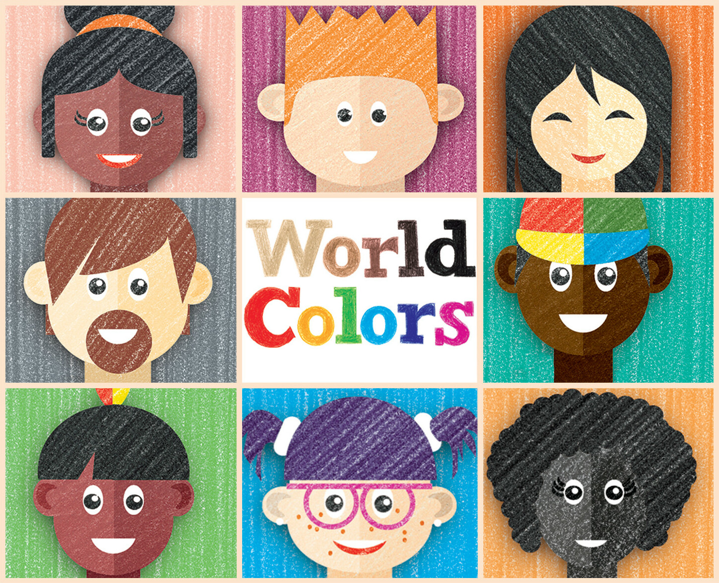 World Colors - 27 Colored Ecopencils