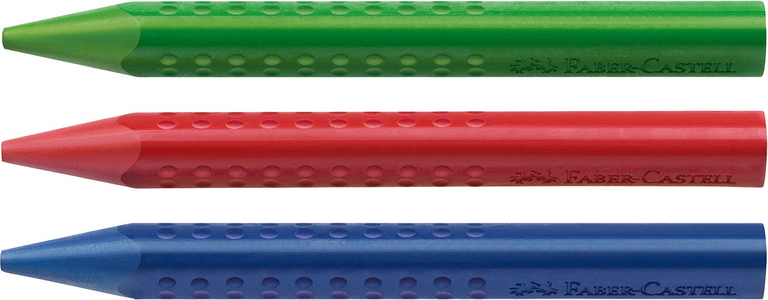 Faber-Castell 24 Grip Erasable Crayons