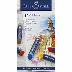 Oil Pastel Crayons - Box of 12