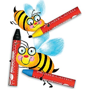 12ct Brilliant Beeswax Crayons