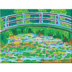 Paint By Number Museum Series-The Japanese Footbridge