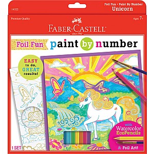 Paint By Number Unicorn Foil Fun 