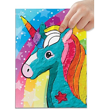 Do Art Coloring With Clay Unicorn and Friends