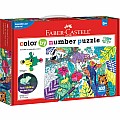 Color By Number Puzzle  Jungle Animals